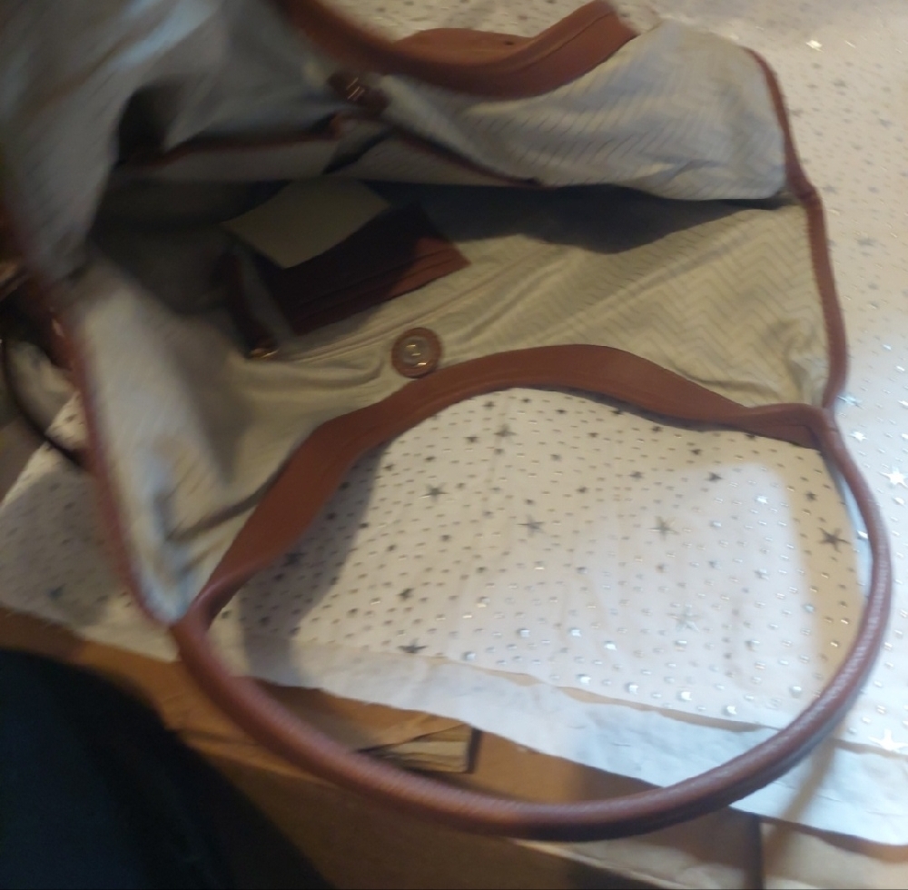 Lodis Julie Leather Hobo Bag - Chesnut - Picture 4 of 4